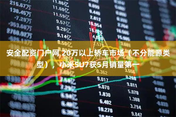 安全配资门户网 20万以上轿车市场（不分能源类型），小米SU7获5月销量第一